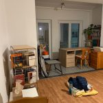 Professionelle Wohnungsauflösung in einem Wohnzimmer in Hannover Südstadt durch Blitzschnell Service