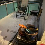 Professionelle Wohnungsauflösung in einem Balkon in Hannover Südstadt durch Blitzschnell Service